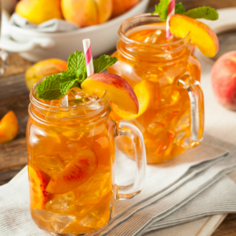 Ice tea fruit